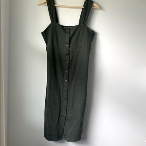 Madewell x Texture&Thread Green Dress